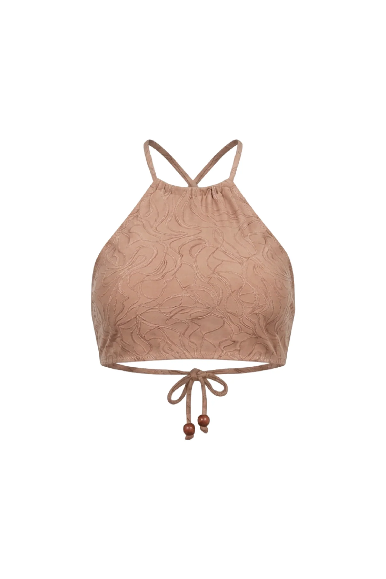Terra / Latte Beige - Halter Top