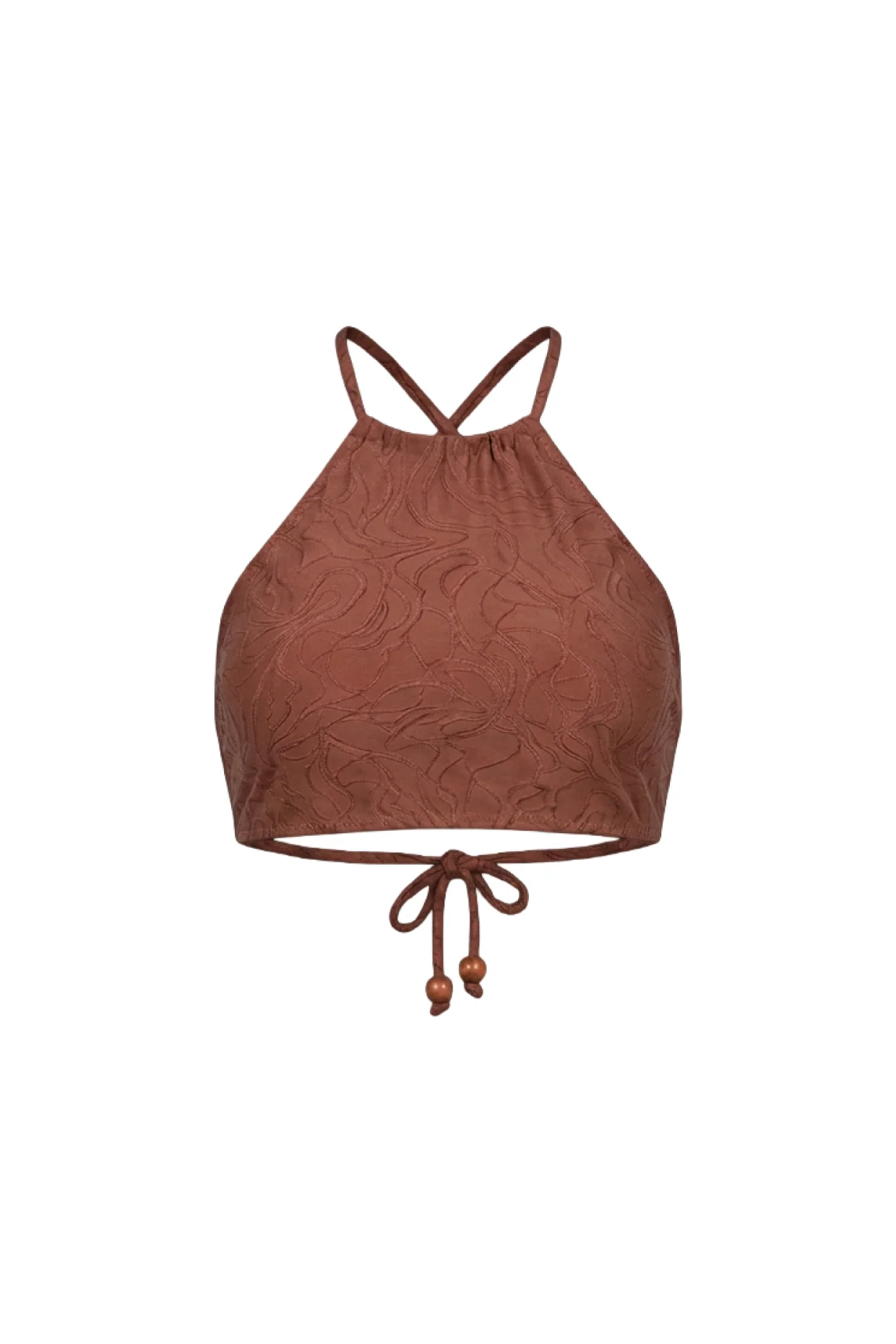 Terra / Roasted Coffee - Halter Top