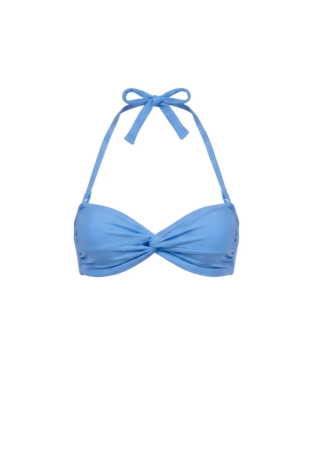 Janeiro / Ocean Blue - Bandeau Bikini Top