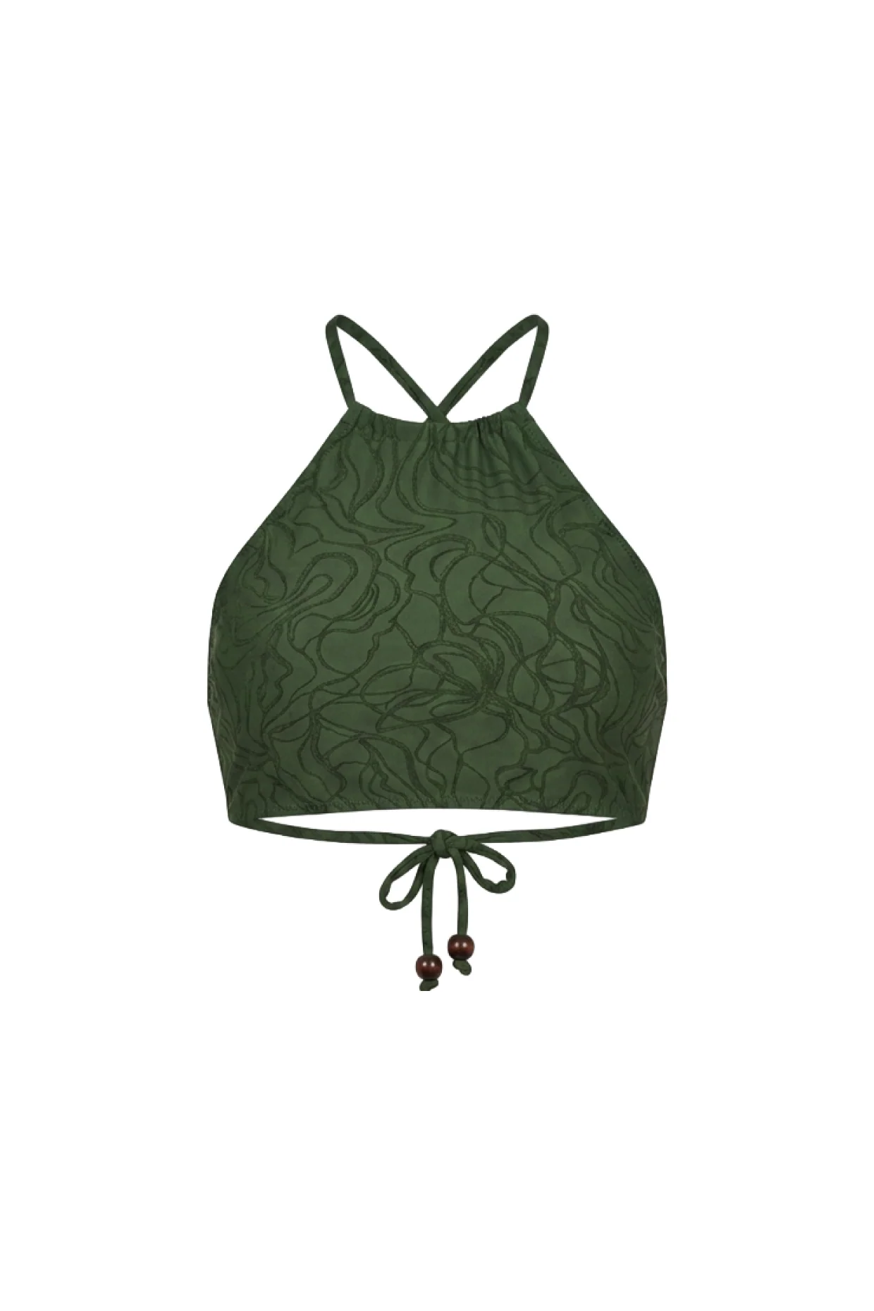 Terra / Palm Moss - Halter Top