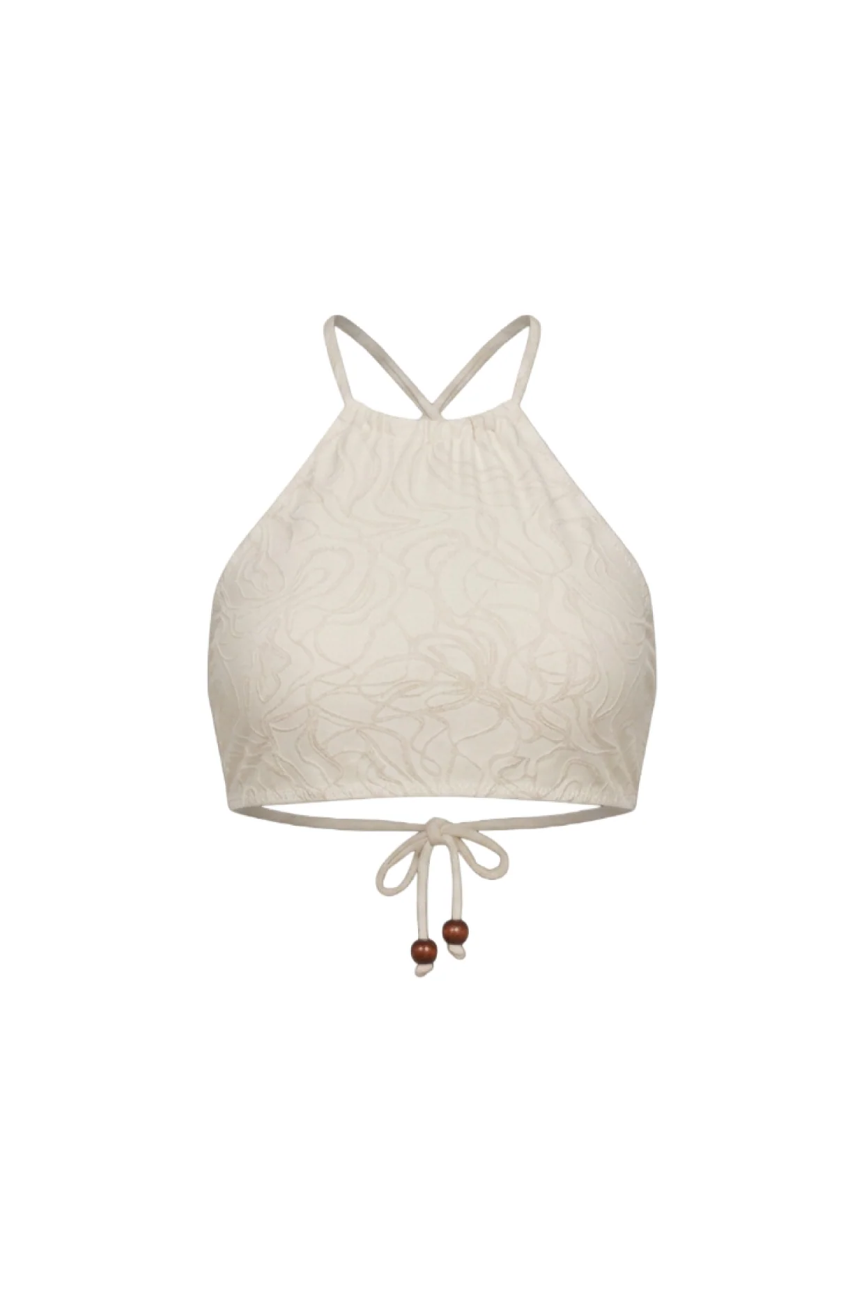 Terra / Raw Linen - Halter Top