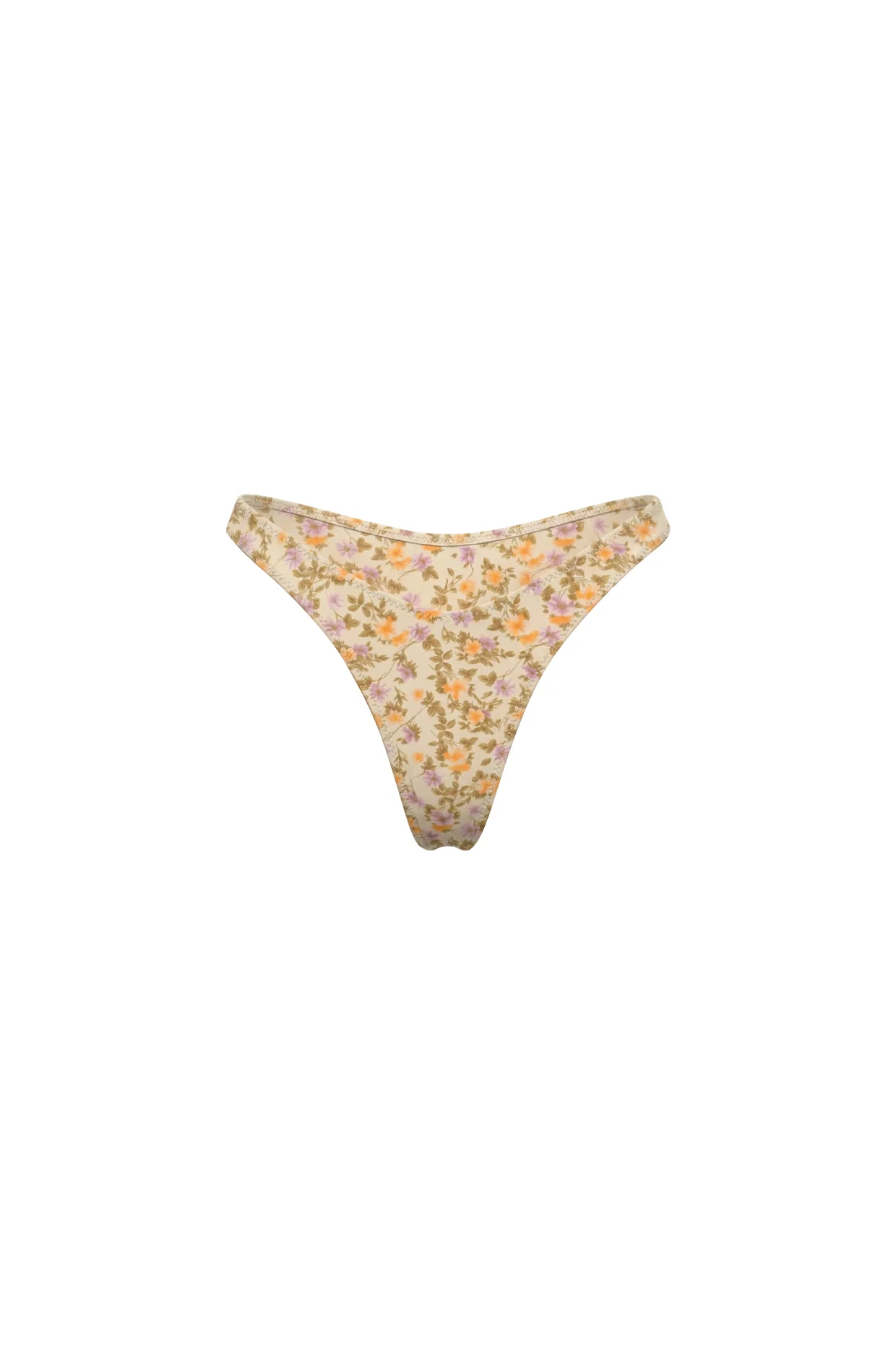 Classic Bikini Bottom - Floral Garden Print